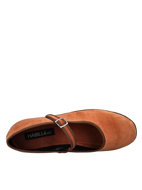 Ballerine Friulane in velluto HABILLE' | MARY JANERUGGINE